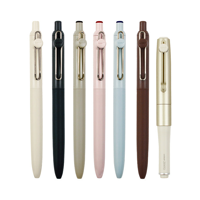PRE-ORDER! Uni-ball Zento Gel Pen - Standard Model - 0.7mm - Amber