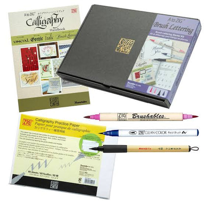 Kuretake ZIG - Calligraphy Set - A to Zig Brush Lettering
