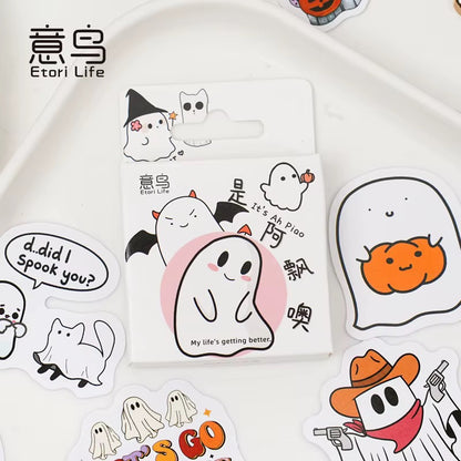 NEW! Sticker Box - It’s Ah Piao! The Halloween Ghost - 45 stickers