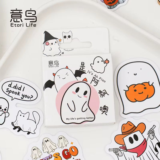 NEW! Sticker Box - It’s Ah Piao! The Halloween Ghost - 45 stickers