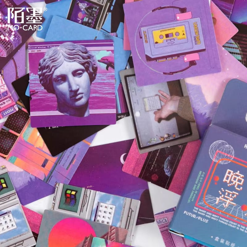 NEW! Sticker Box - Futur Plus - 45 Sticker