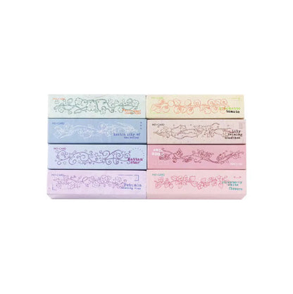 NEW! Wooden Stamps - Botanical Borders