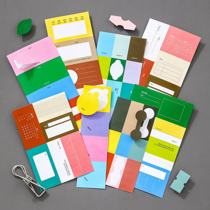 NEW! SIMNO - Sticker Pack Planner - Daytime Fragments