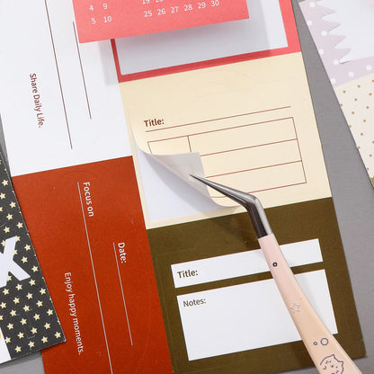 NEW! SIMNO - Sticker Pack Planner - Daytime Fragments