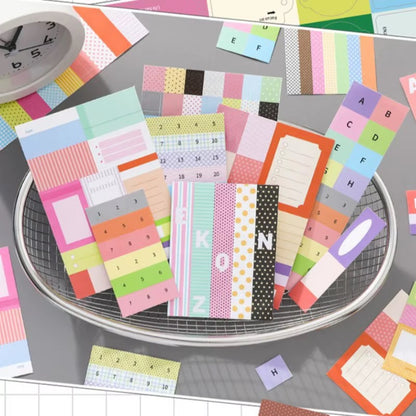 NEW! SIMNO - Sticker Pack Planner - Daytime Fragments