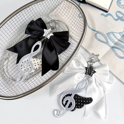 PRE-ORDER! Keychain - Coquette Series - Sweet Angel’s Winged Music Note