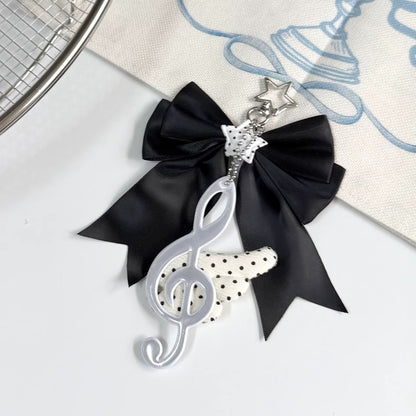 PRE-ORDER! Keychain - Coquette Series - Sweet Angel’s Winged Music Note