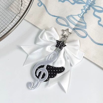 PRE-ORDER! Keychain - Coquette Series - Sweet Angel’s Winged Music Note