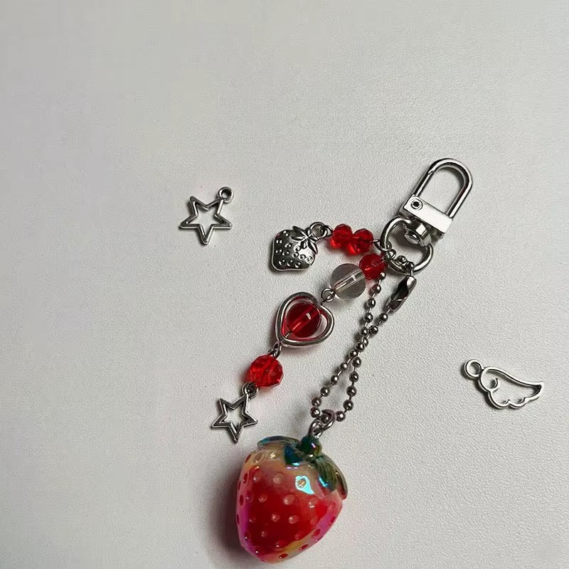 PRE-ORDER! Keychain - Cutiepie Series - Strawberries Sweetheart