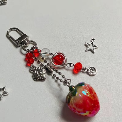 PRE-ORDER! Keychain - Cutiepie Series - Strawberries Sweetheart