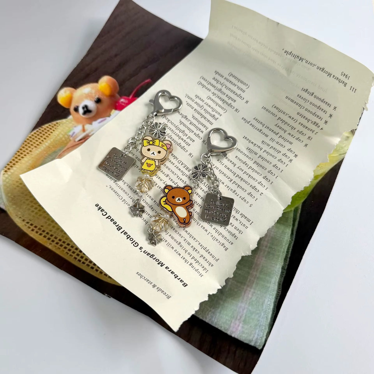 PRE-ORDER! Keychain - Cutiepie Series - Rilakkuma
