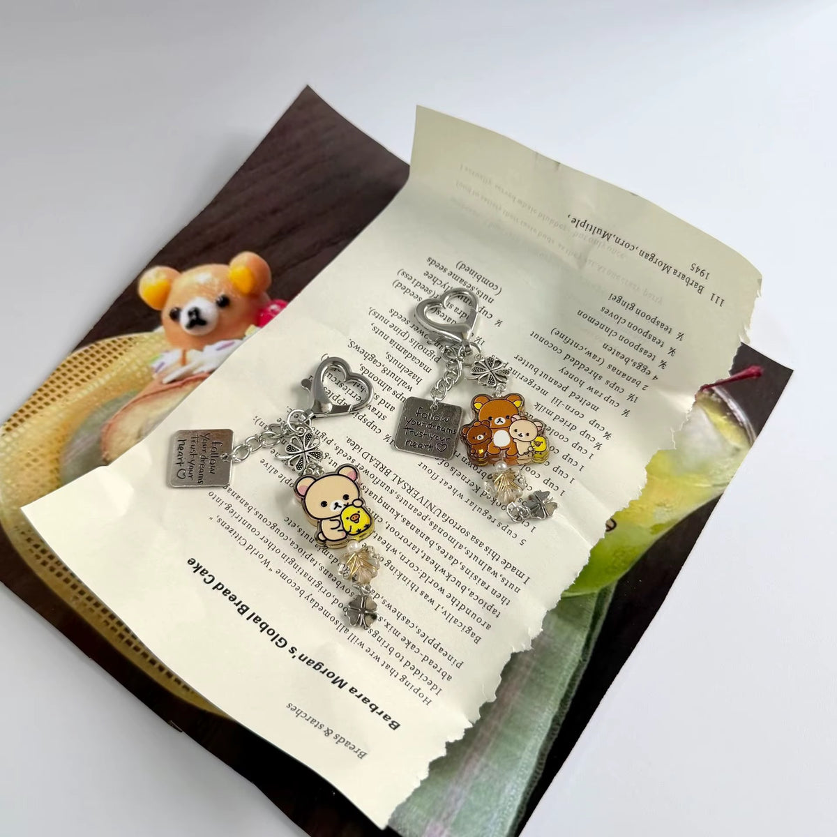 PRE-ORDER! Keychain - Cutiepie Series - Rilakkuma