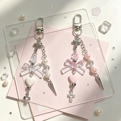 PRE-ORDER! Keychain - Cutiepie Series - Sweet Cross Bow Trinket
