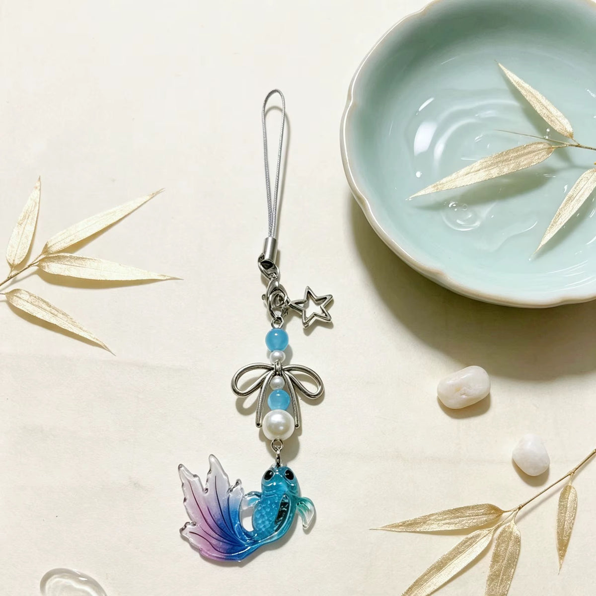PRE-ORDER! Keychain - Cutiepie Series - Lucky Goldfish Trinket