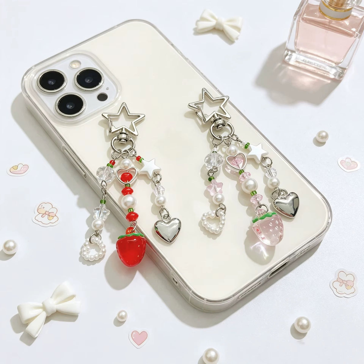 PRE-ORDER! Keychain - Cutiepie Series - Sweet Strawberry Trinket