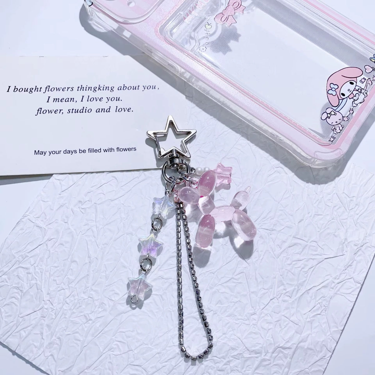 PRE-ORDER! Keychain - Cutiepie Series - Balloon Pup Star