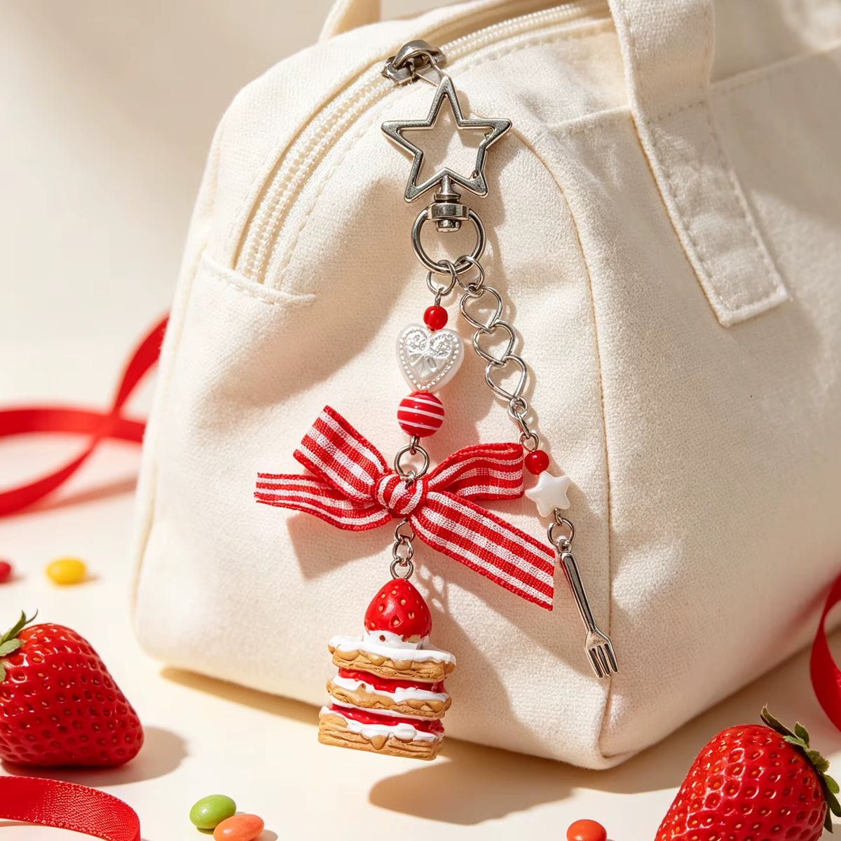 PRE-ORDER! Keychain - Cutiepie Series - Strawberry Shortcake