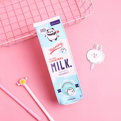 NEW! Milk Box Pencil Case