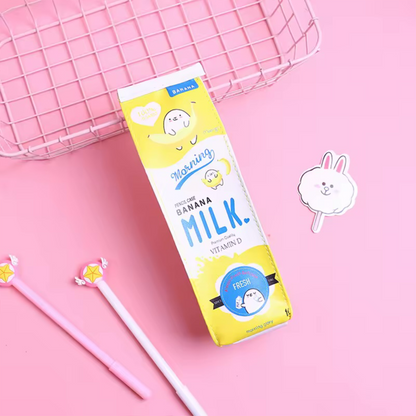 NEW! Milk Box Pencil Case