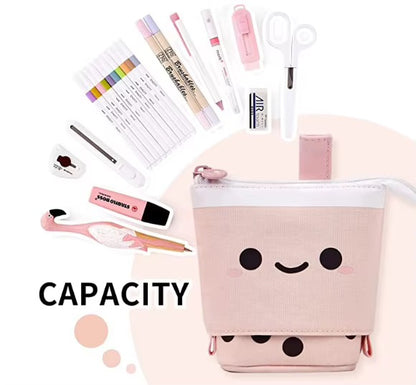 Bubble Tea Pop-Up Standing Pencil Case