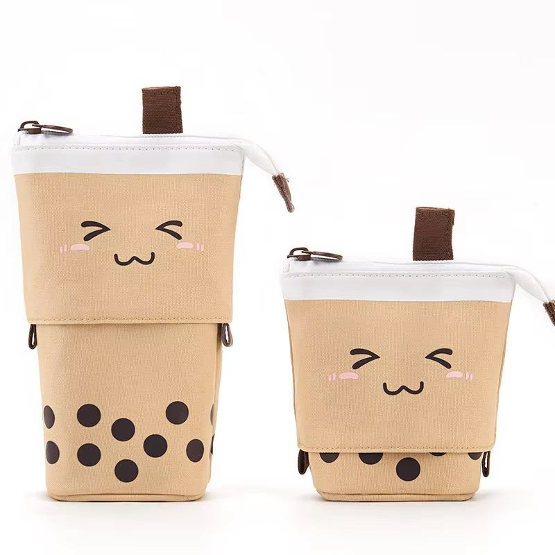 Bubble Tea Pop-Up Standing Pencil Case