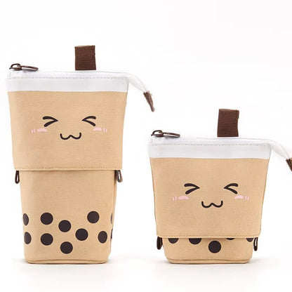 Bubble Tea Pop-Up Standing Pencil Case