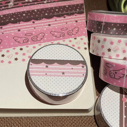 NEW! Glittery Washi Tape - Strawberry & Chocolate