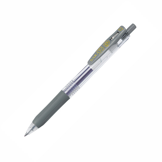 (COMING SOON) Zebra Sarasa Clip Gel Pen - 0.7mm - Grey