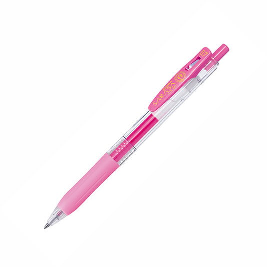(COMING SOON) Zebra Sarasa Clip Gel Pen - 0.7mm - Light Pink
