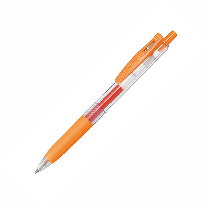 Zebra Sarasa Clip Gel Pen - 0.7mm - Orange