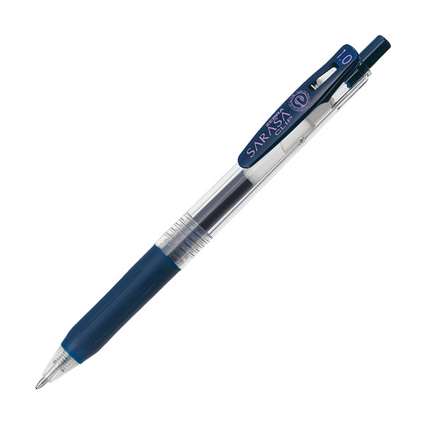 (COMING SOON) Zebra Sarasa Clip Gel Pen - 1.0mm - Blue Black