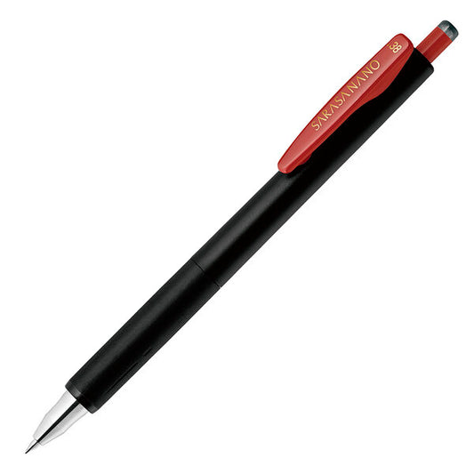 NEW! Zebra Sarasa Nano Gel Pen - Vintage - 0.38mm - Cassis Black