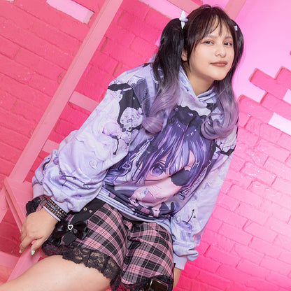 ACDC RAG Yandere Love Girl - Hoodie Purple