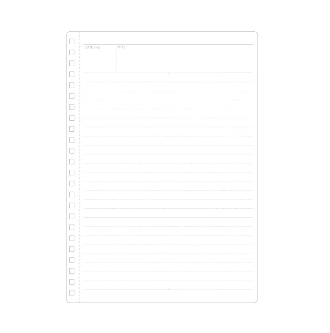 PRE-ORDER! Maruman Mnemosyne - A5 Notebook N295 - 7mm Lined - 80 Sheets