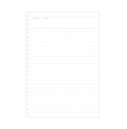 PRE-ORDER! Maruman Mnemosyne - A5 Notebook N295 - 7mm Lined - 80 Sheets