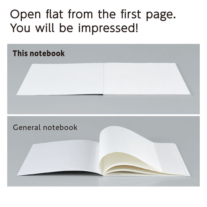 PRE-ORDER! KOKUYO Campus - B5 Lay Flat Notebook - A 7mm - Blue
