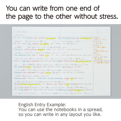PRE-ORDER! KOKUYO Campus - B5 Lay Flat Notebook - A 7mm - Blue