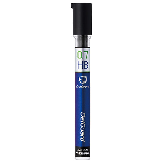 Mine de rechange Zebra DelGuard 0,7 mm - HB pour porte-mine