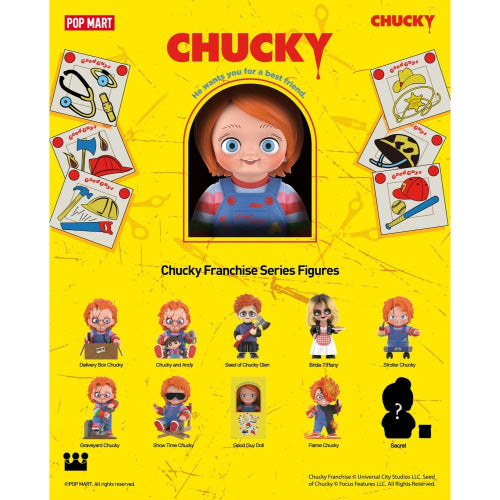 POP MART Chucky Franchise Series Blind Box Figures