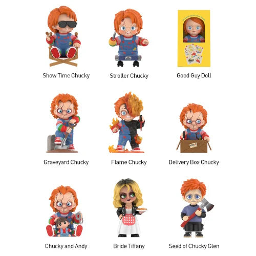 POP MART Chucky Franchise Series Blind Box Figures