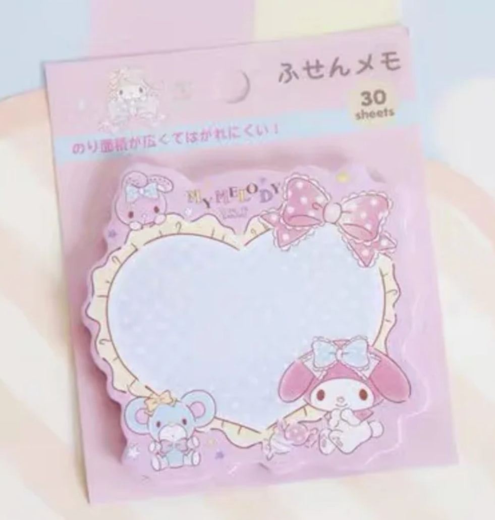 Sanrio Characters - Sticky Notes 30 Sheets