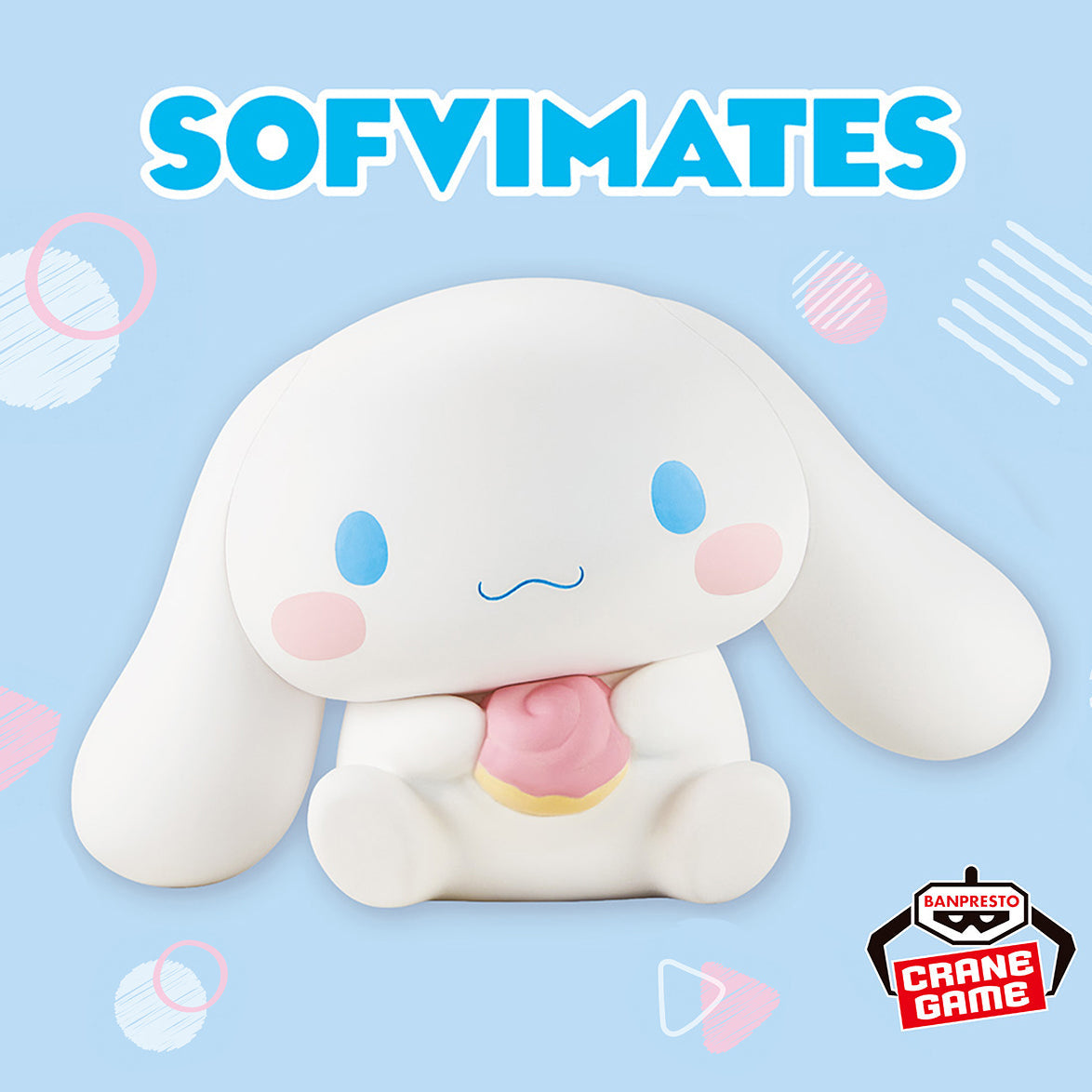 Sanrio Cinnamoroll - SOFVIMATES Figure 3.5 in
