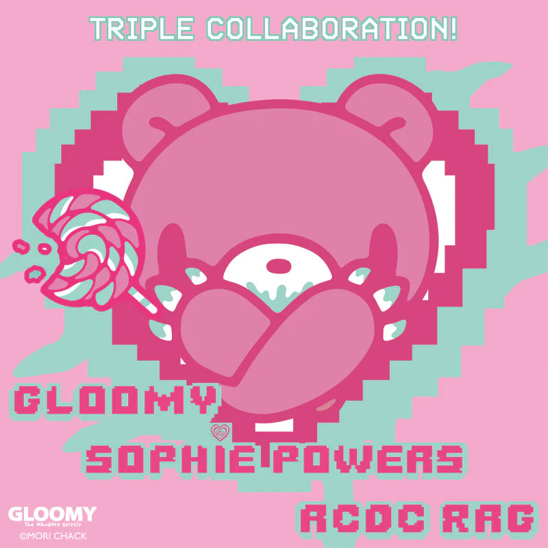 ACDC RAG Gloomy x Sophie Powers Candy Zip Hoodie – Pink/Mint