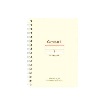 PRE-ORDER! KOKUYO Campus Twin Ring Notebook - A6 Mini, Medium Ruled, 50 Sheets (B - 6mm)