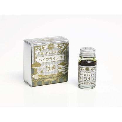 Encre pour stylo-plume Teranishi Guitar - Olive Émotionnelle - 12 ml