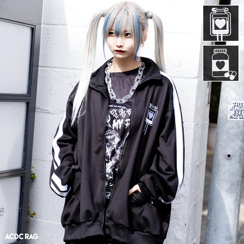 ACDC RAG Jersey Jacket - Black Pill Bottle