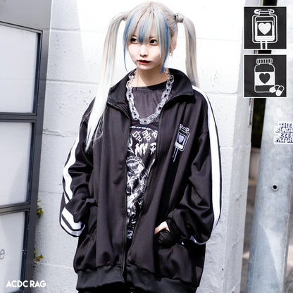 ACDC RAG Jersey Jacket - Black Pill Bottle