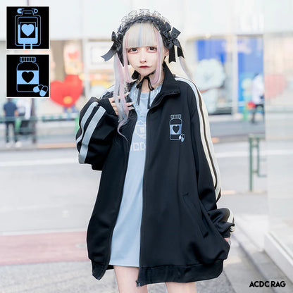 ACDC RAG Jersey Jacket - Transfusion Pack Black & Blue