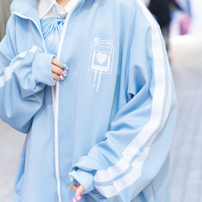 ACDC RAG Jersey Jacket - Blood Transfusion Pastel Blue