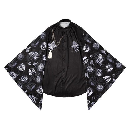 ACDC RAG Ochimizu Kimono Shirt – Black/Gray & Black/Purple